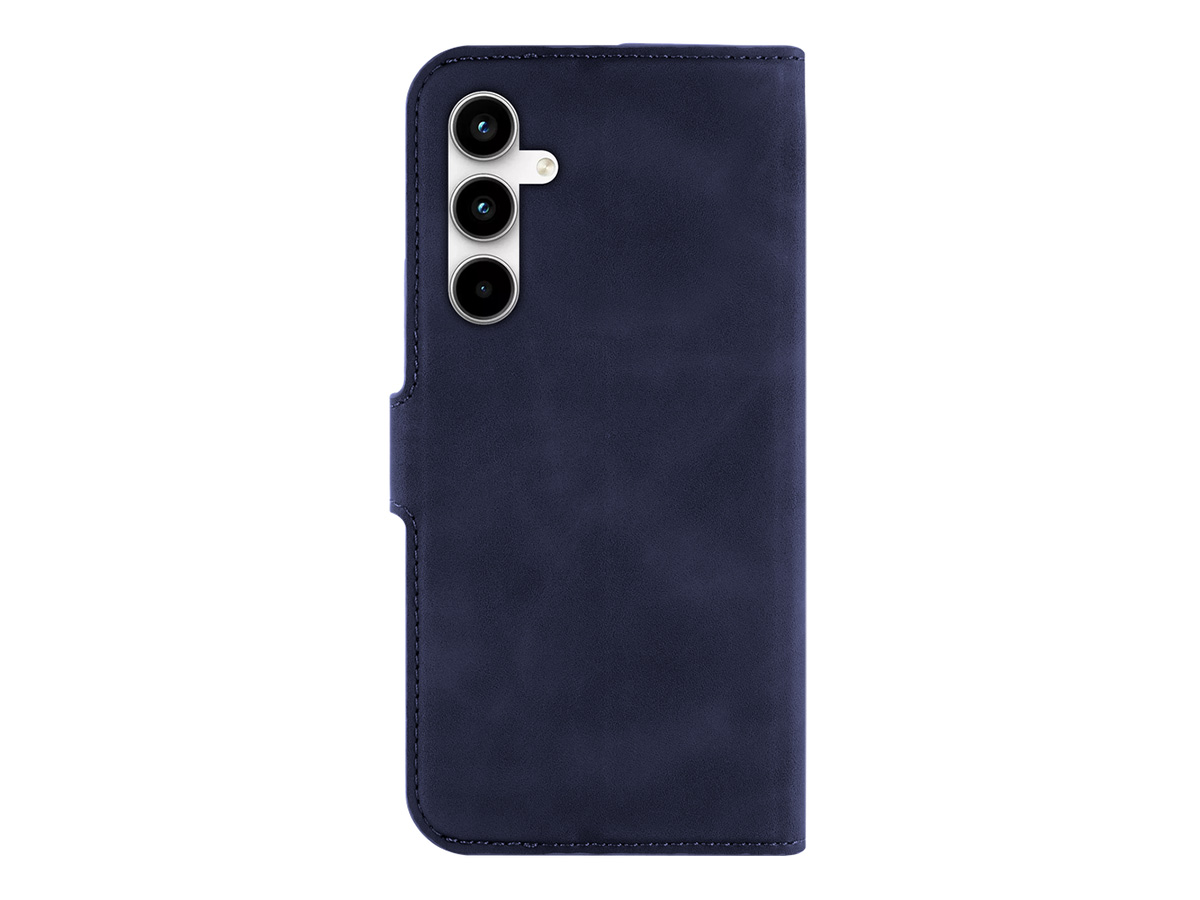 Just in Case Premium Wallet Folio Donkerblauw - Samsung Galaxy A35 hoesje