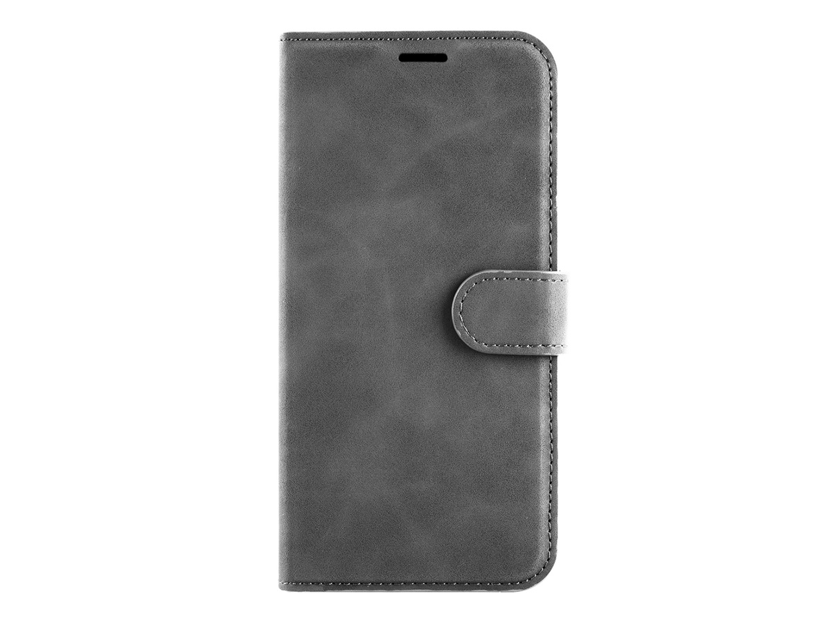 Just in Case Premium Wallet Folio Grijs - Samsung Galaxy A35 hoesje