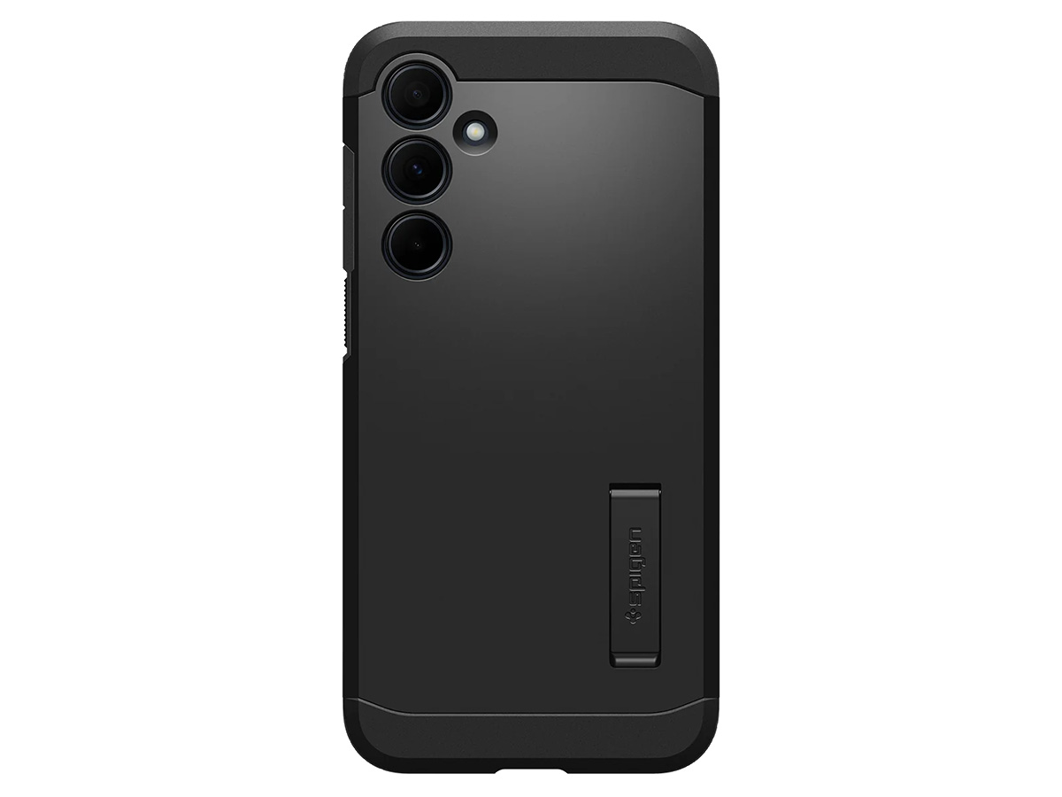 Spigen Tough Armor Case Zwart - Samsung Galaxy A35 Hoesje