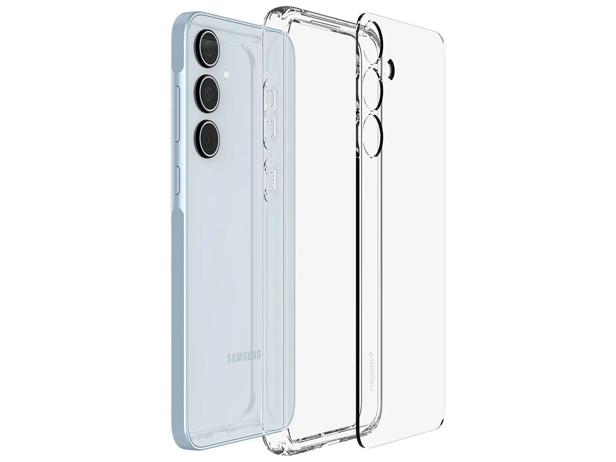 Spigen Ultra Hybrid Case Crystal Clear - Samsung Galaxy A35 hoesje