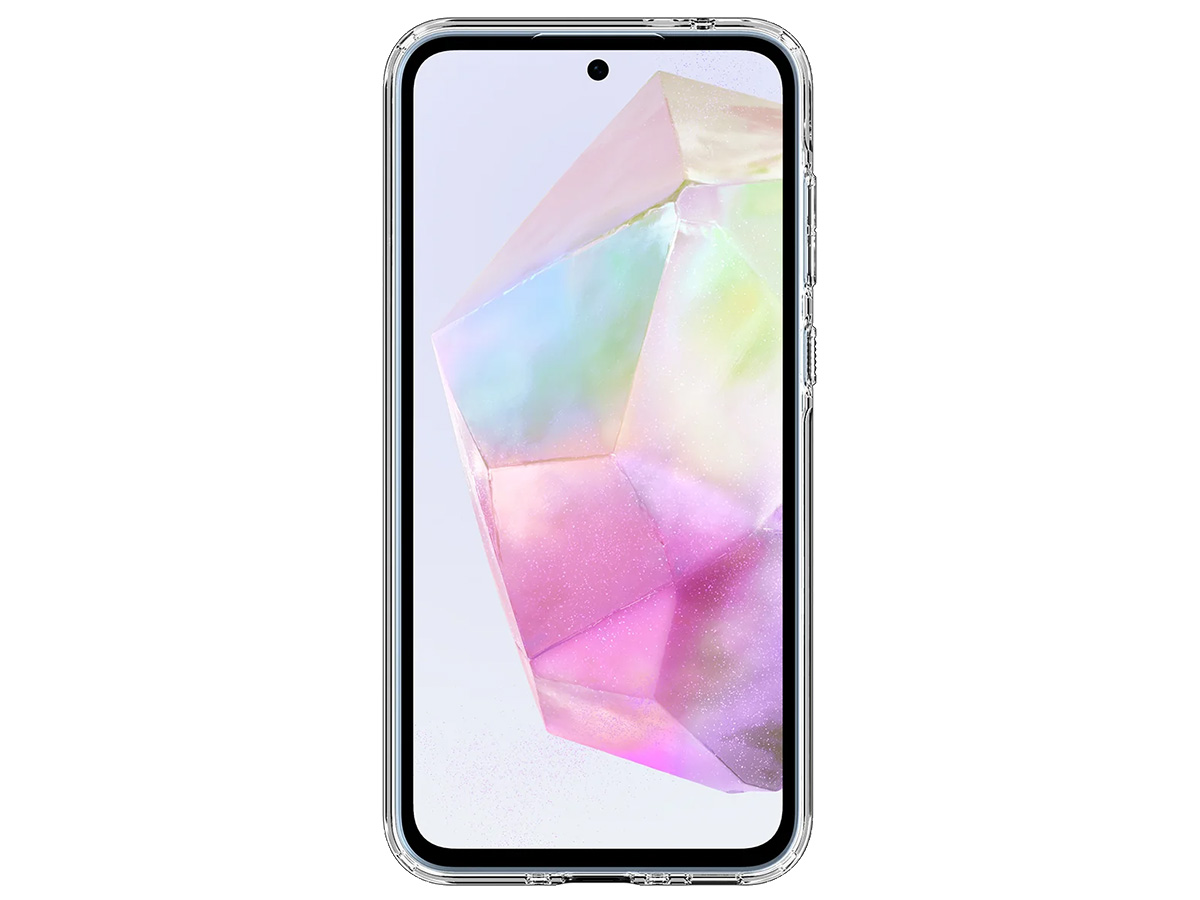 Spigen Ultra Hybrid Case Crystal Clear - Samsung Galaxy A35 hoesje