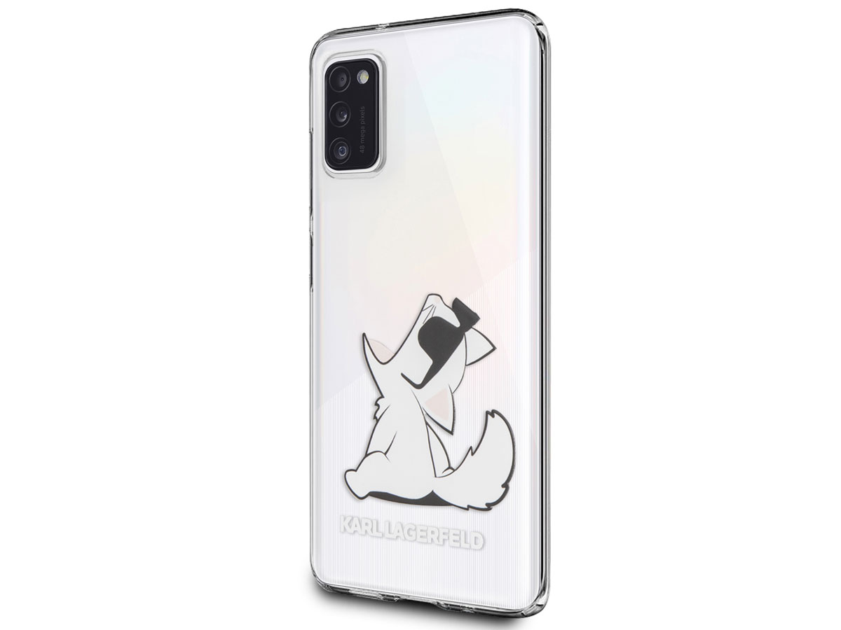 Karl Lagerfeld Fun Choupette Case - Samsung Galaxy A41 Hoesje