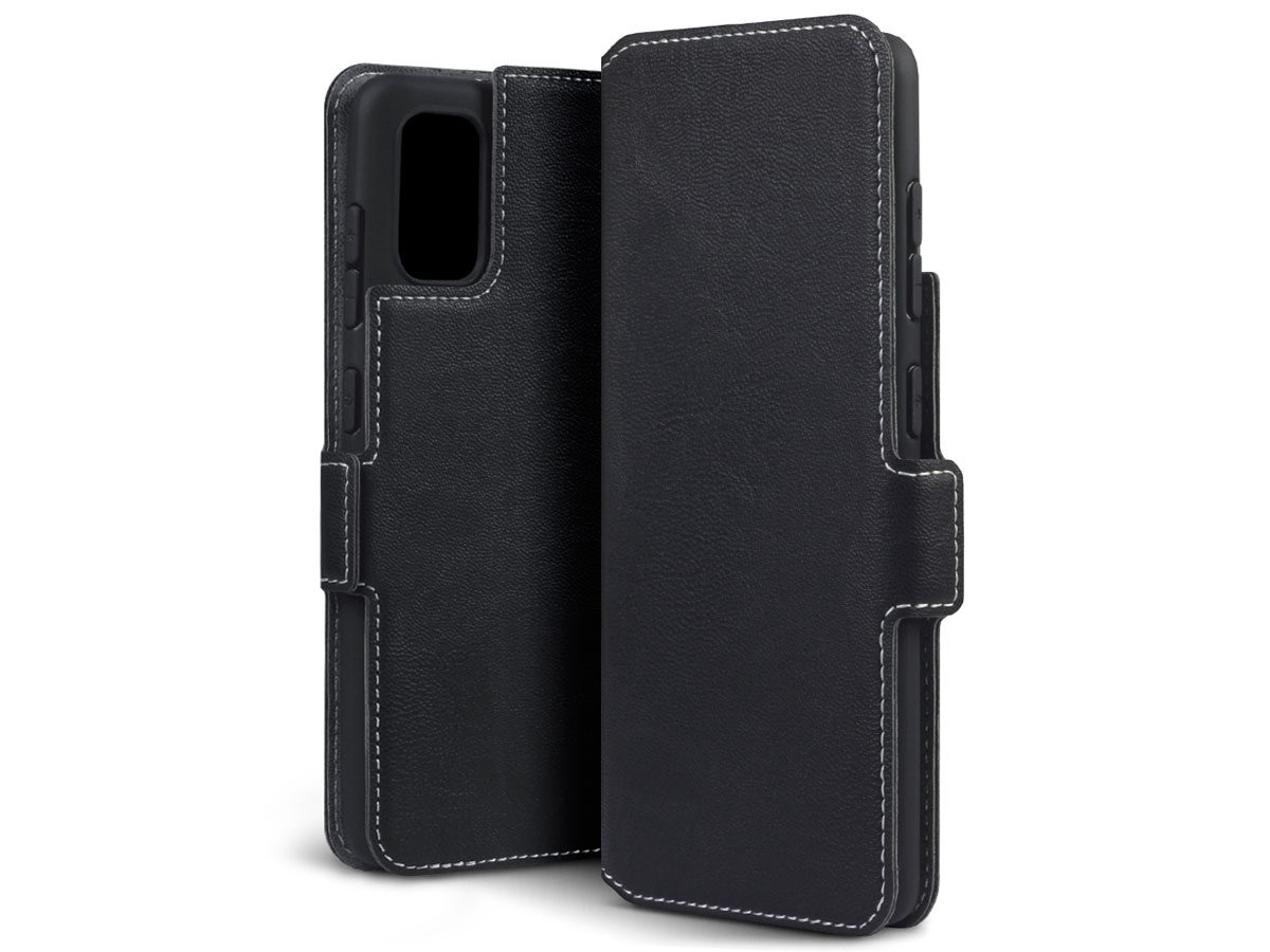 CaseBoutique Slim Bookcase Zwart - Samsung Galaxy A41 hoesje