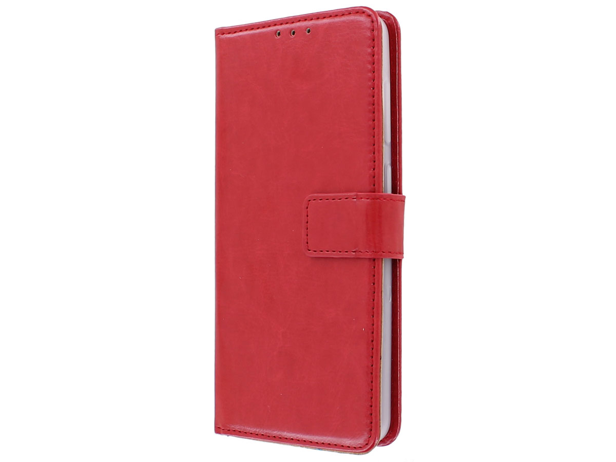 Bookcase Mapje Rood - Samsung Galaxy A41 hoesje