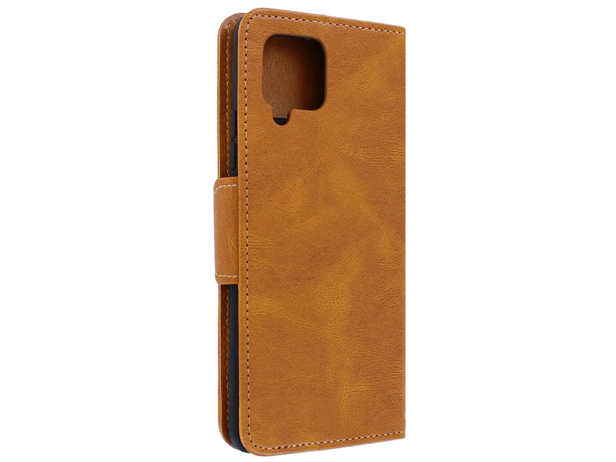 CaseBoutique Classic BookCase Cognac - Samsung Galaxy A42 hoesje