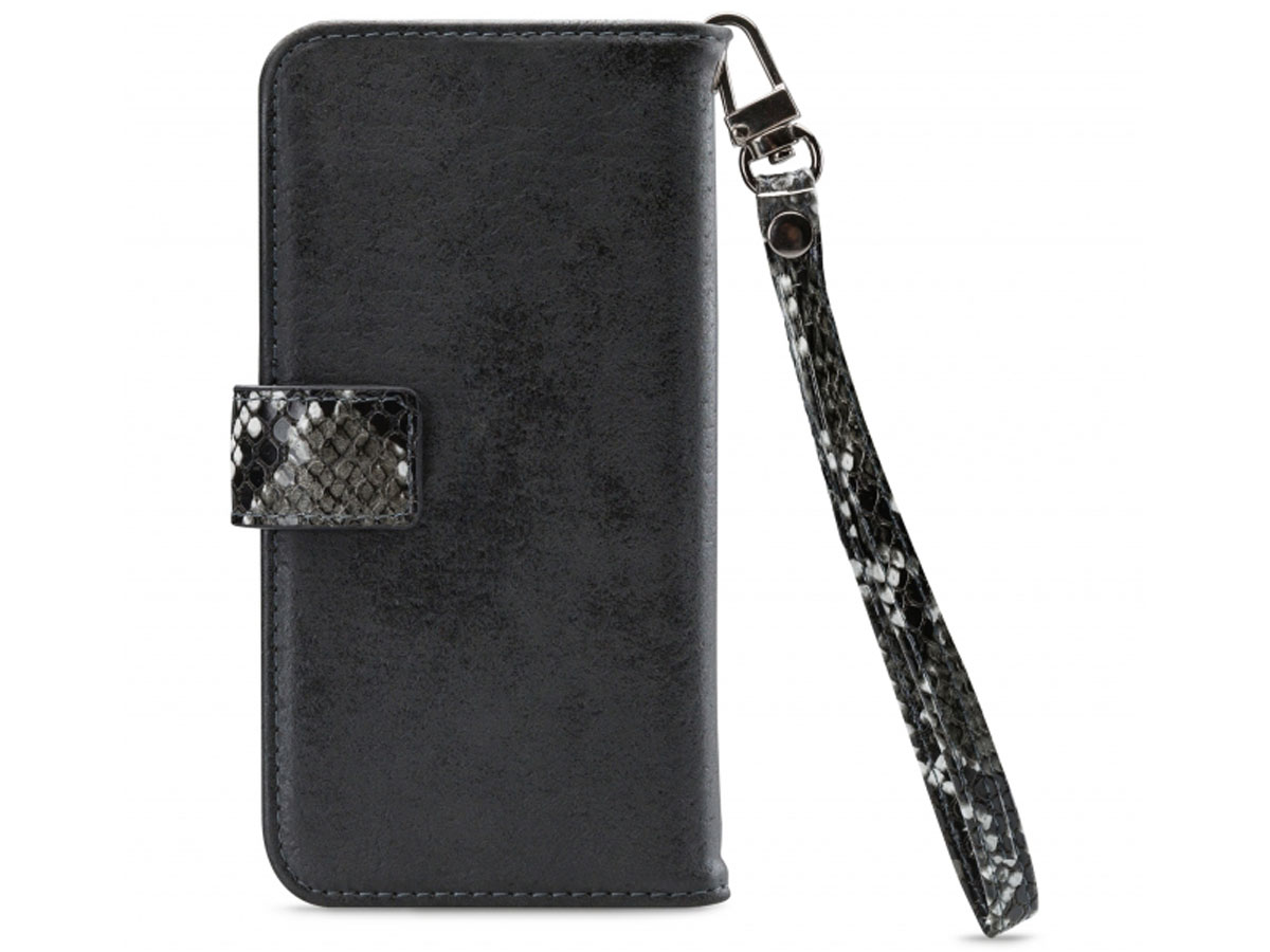 Mobilize 2in1 Magnet Zipper Case Black Snake - Samsung Galaxy A42 hoesje