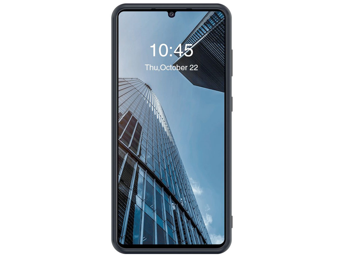 Valenta Snap Leather Back Case - Samsung Galaxy A42 5G hoesje