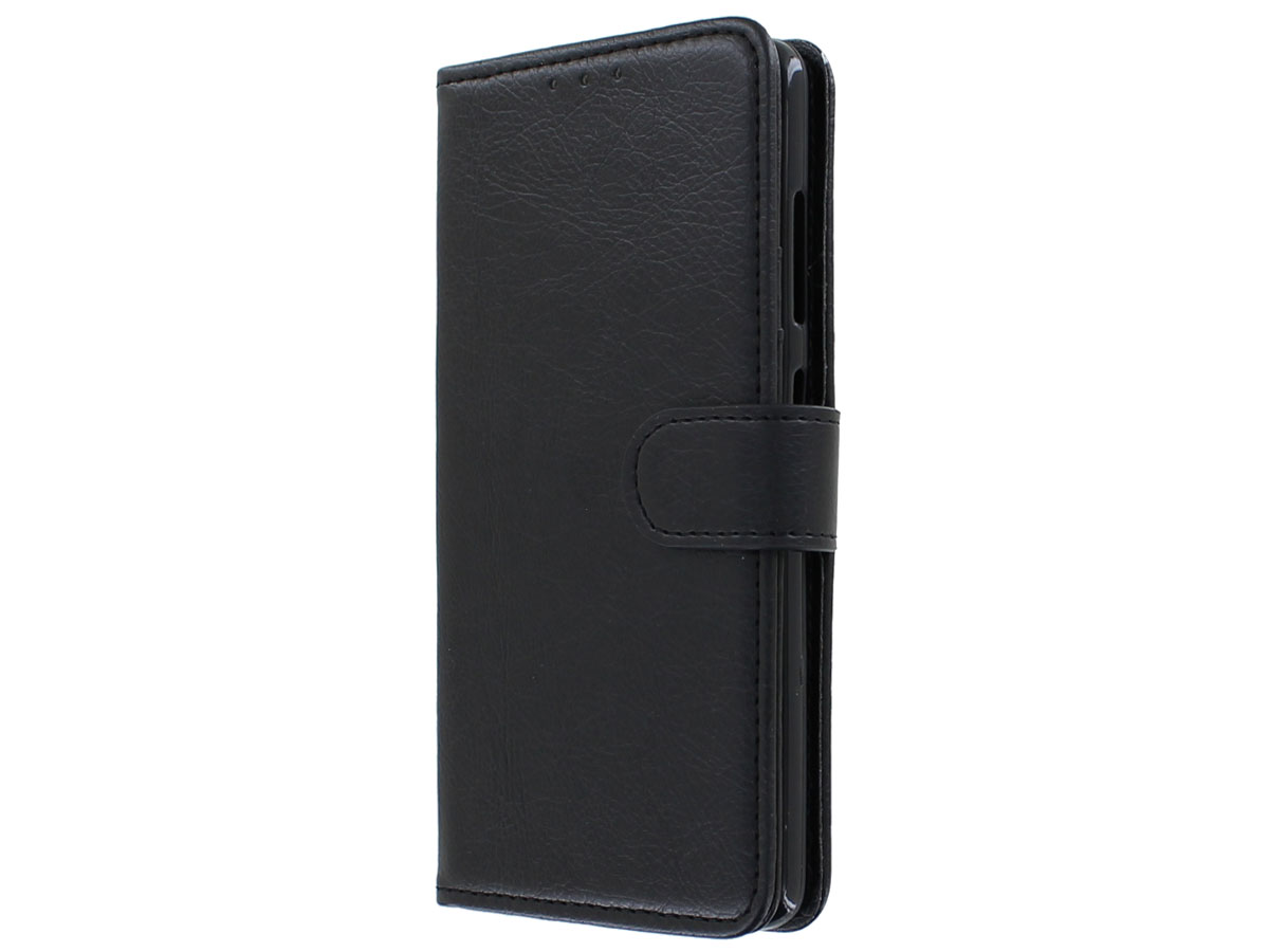 Book Case Deluxe Zwart - Samsung Galaxy A51 hoesje