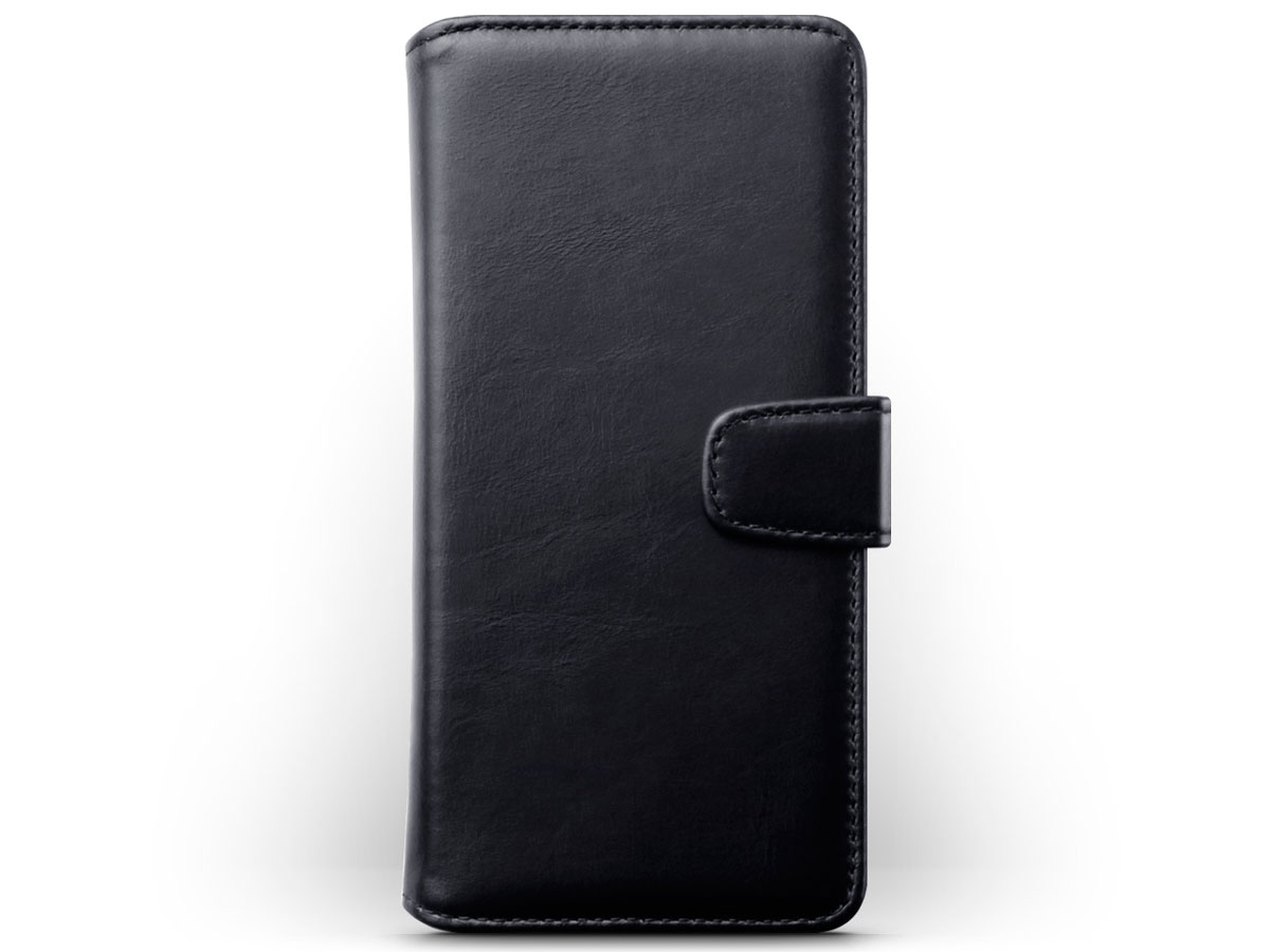 CaseBoutique Wallet Case Zwart Leer - Samsung Galaxy A51 hoesje