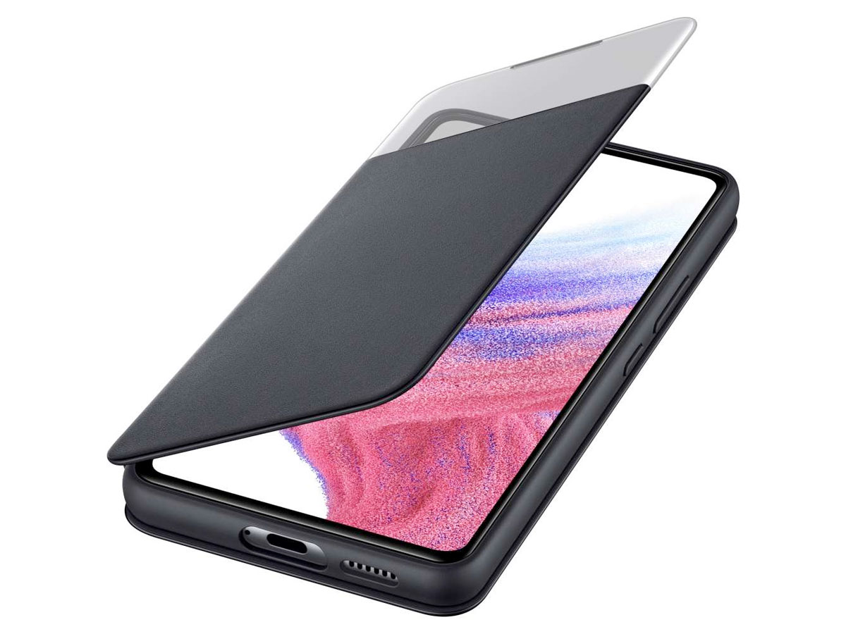 Samsung Galaxy A53 S-View Wallet Zwart (EF-EA536PB)