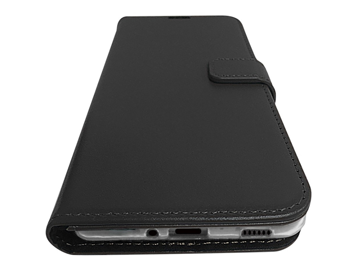 Valenta Leather Bookcase Zwart - Samsung Galaxy A53 hoesje