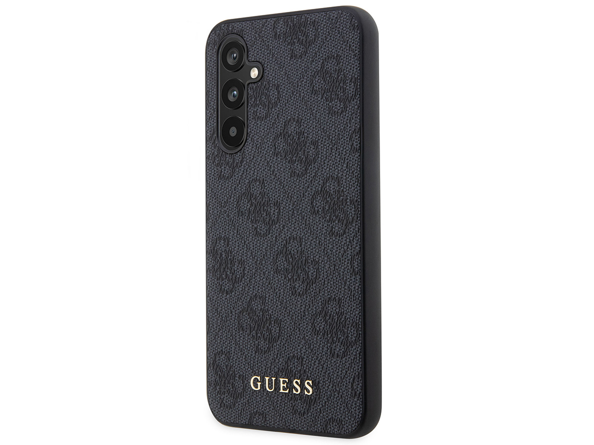 Guess 4G Monogram Case Grijs - Samsung Galaxy A54 hoesje