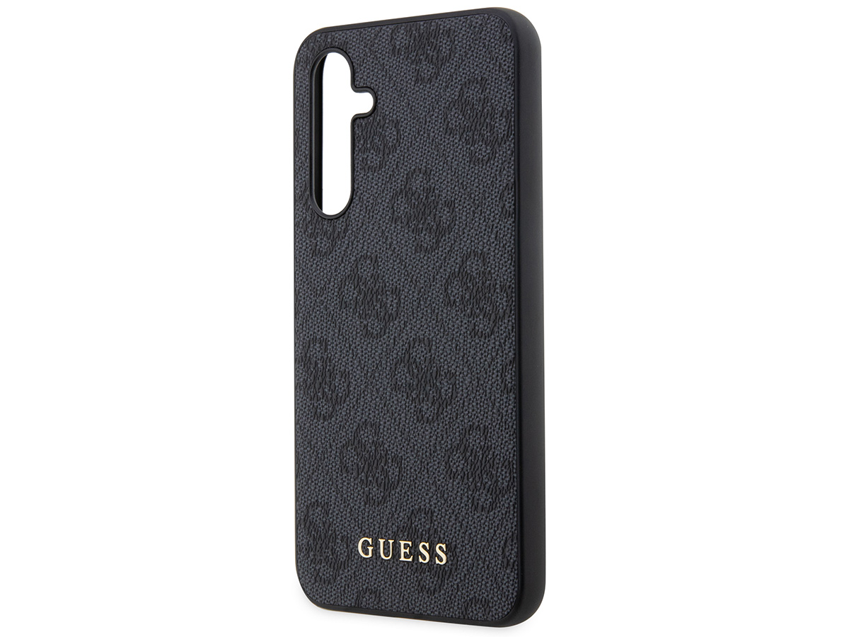 Guess 4G Monogram Case Grijs - Samsung Galaxy A54 hoesje