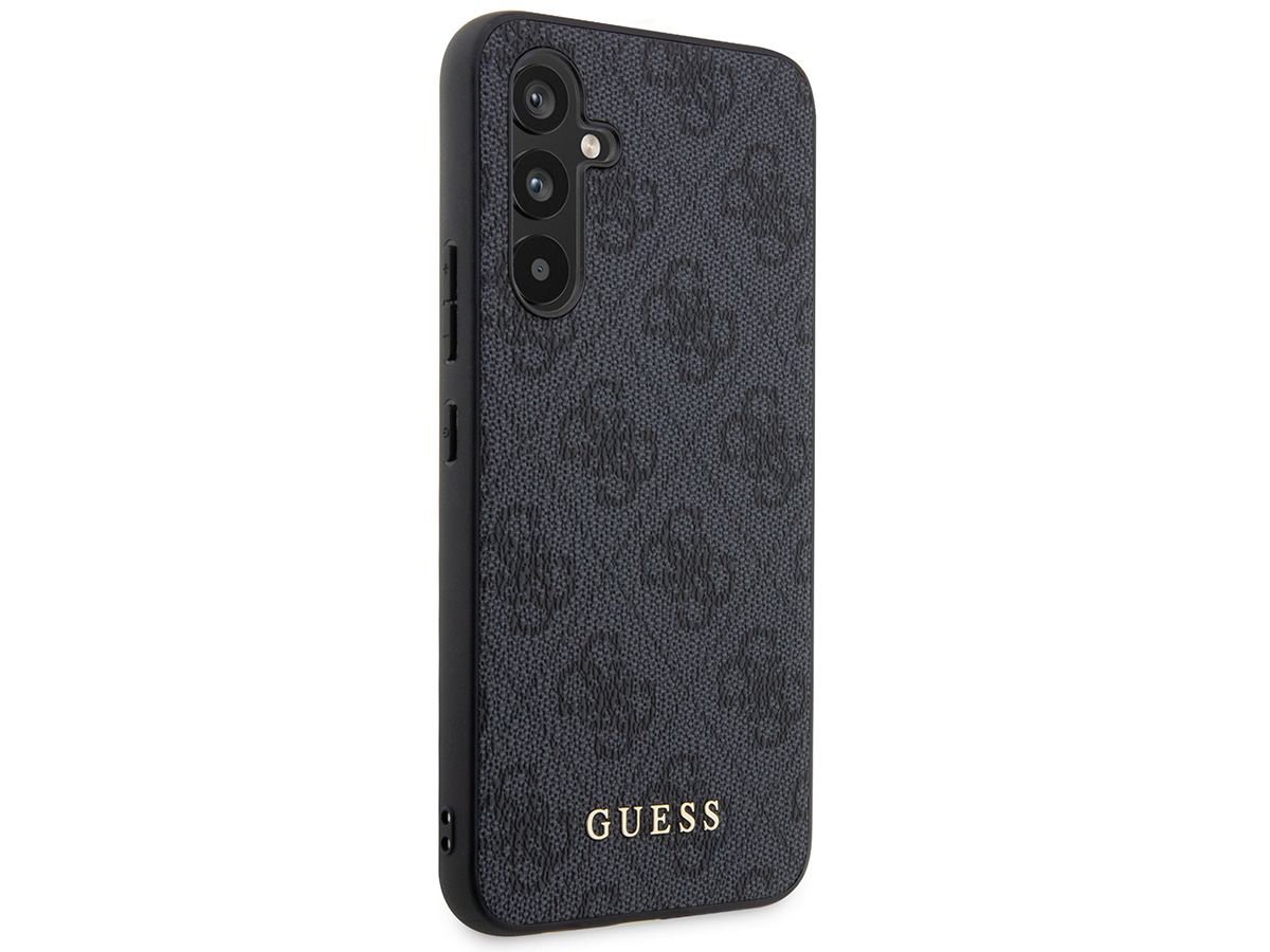 Guess 4G Monogram Case Grijs - Samsung Galaxy A54 hoesje