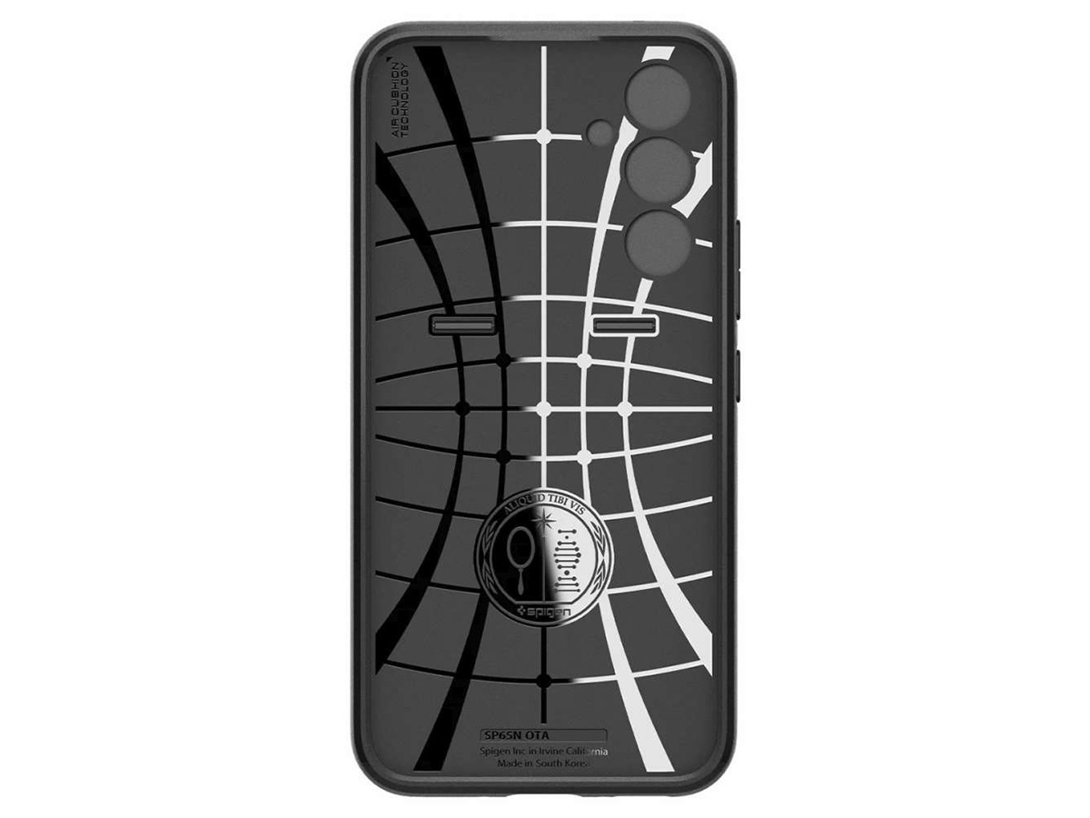 Spigen Optik Armor Case Zwart - Samsung Galaxy A54 Hoesje