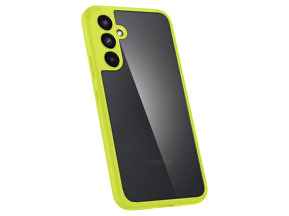 Spigen Ultra Hybrid Case Lime - Samsung Galaxy A54 hoesje