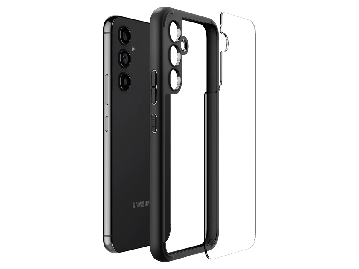 Spigen Ultra Hybrid Case Zwart - Samsung Galaxy A54 hoesje