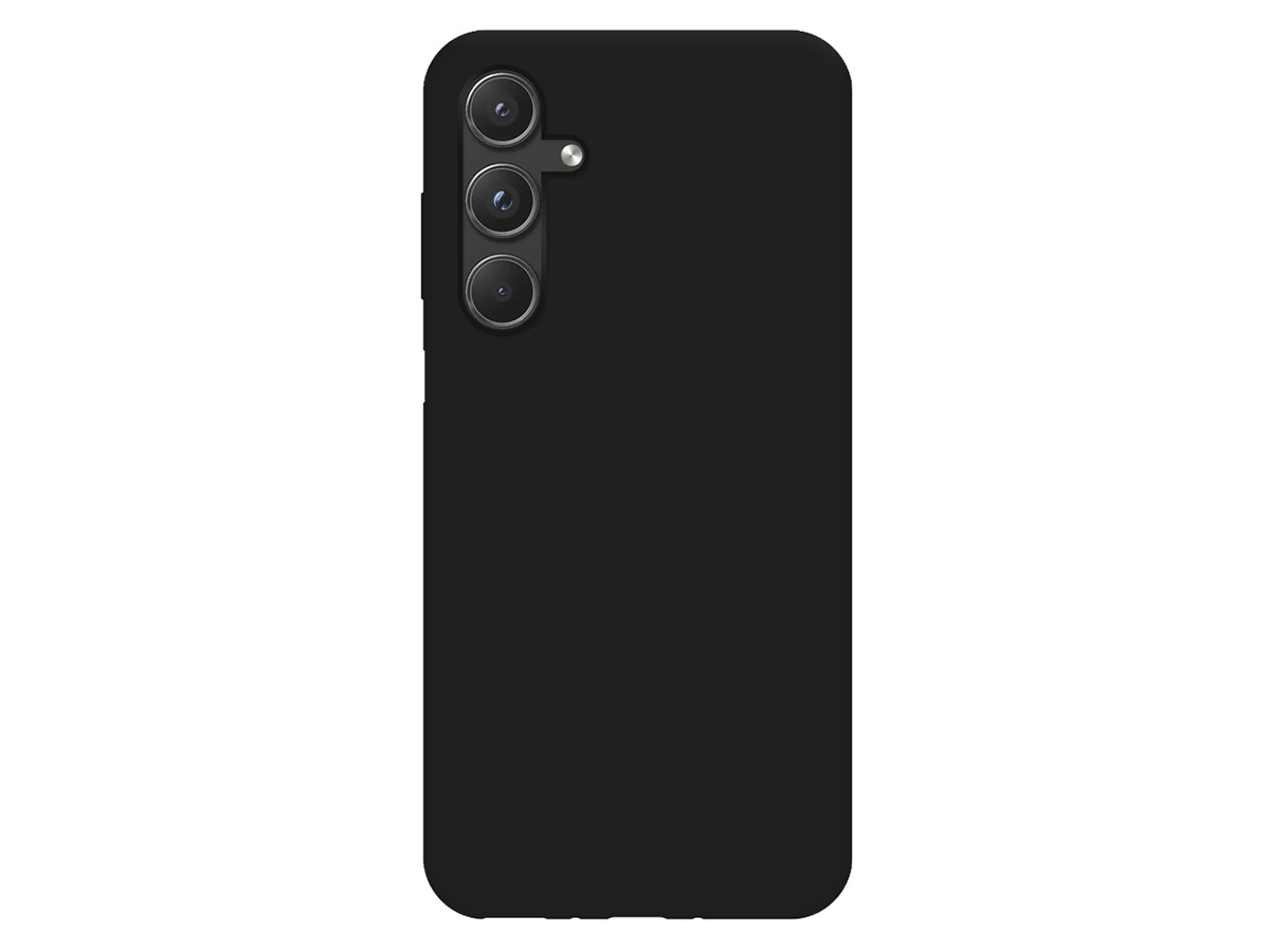 Just in Case TPU Case Zwart - Samsung Galaxy A55 hoesje