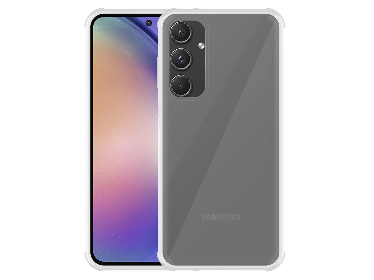 Just in Case TPU Impact Case Doorzichtig - Samsung Galaxy A55 hoesje