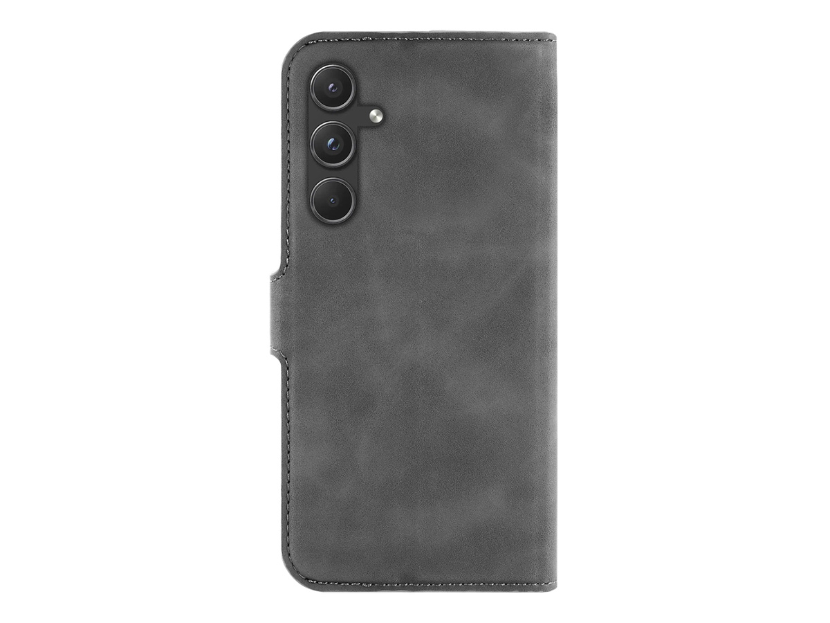 Just in Case Premium Wallet Folio Grijs - Samsung Galaxy A55 hoesje