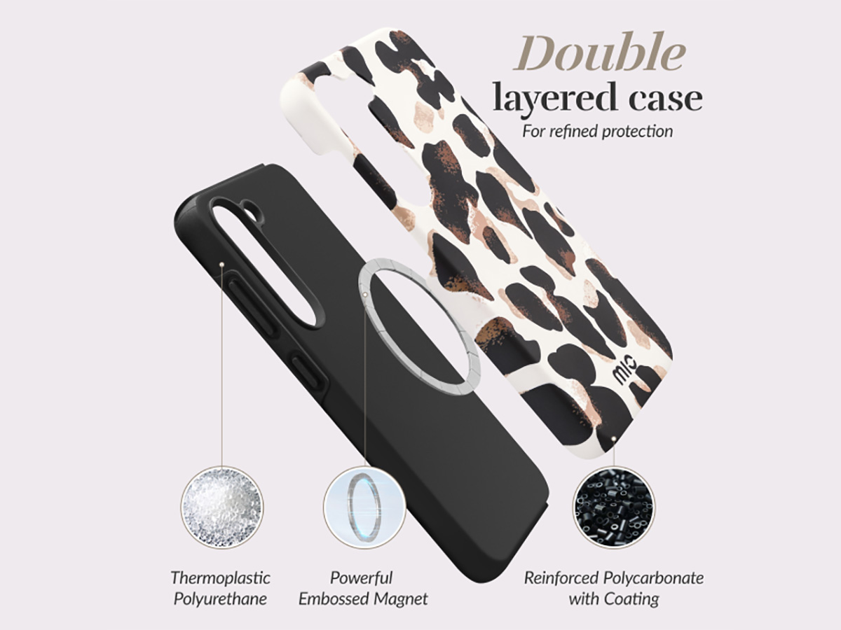 MIO Leopard Magsafe Case - Samsung Galaxy A55 Hoesje