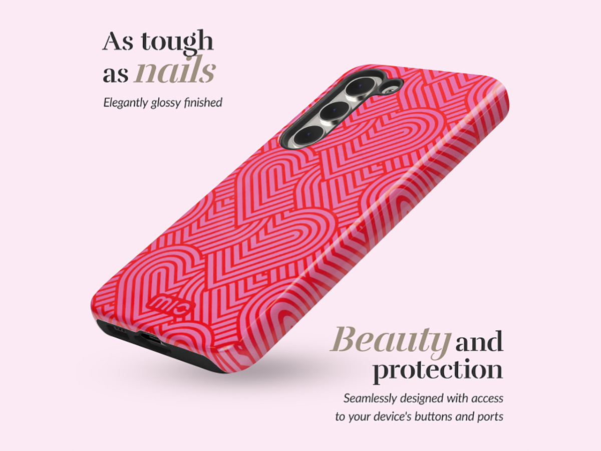 MIO Wild Hearts Magsafe Case - Samsung Galaxy A55 Hoesje
