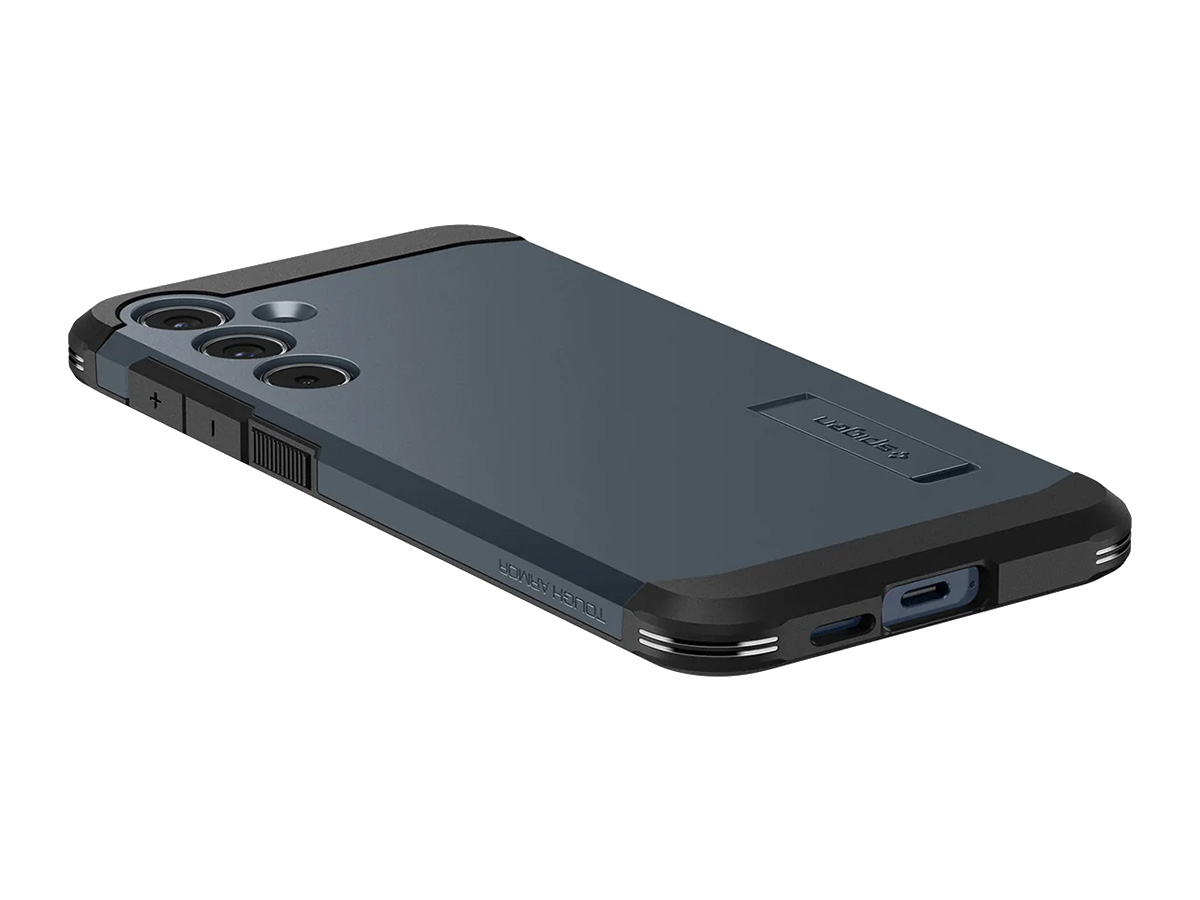 Spigen Tough Armor Case Metal Slate - Samsung Galaxy A55 Hoesje