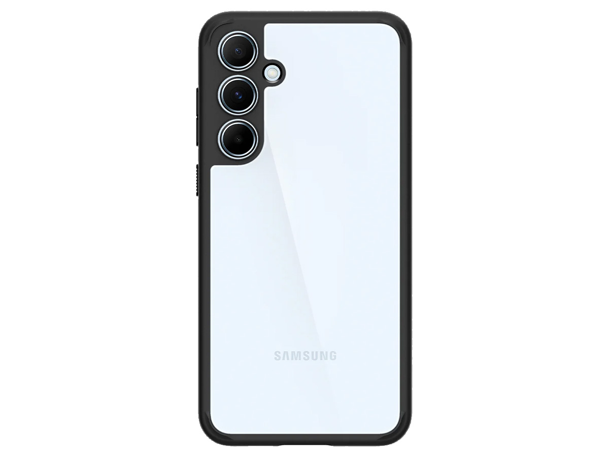 Spigen Ultra Hybrid Case Matt Black - Samsung Galaxy A55 hoesje