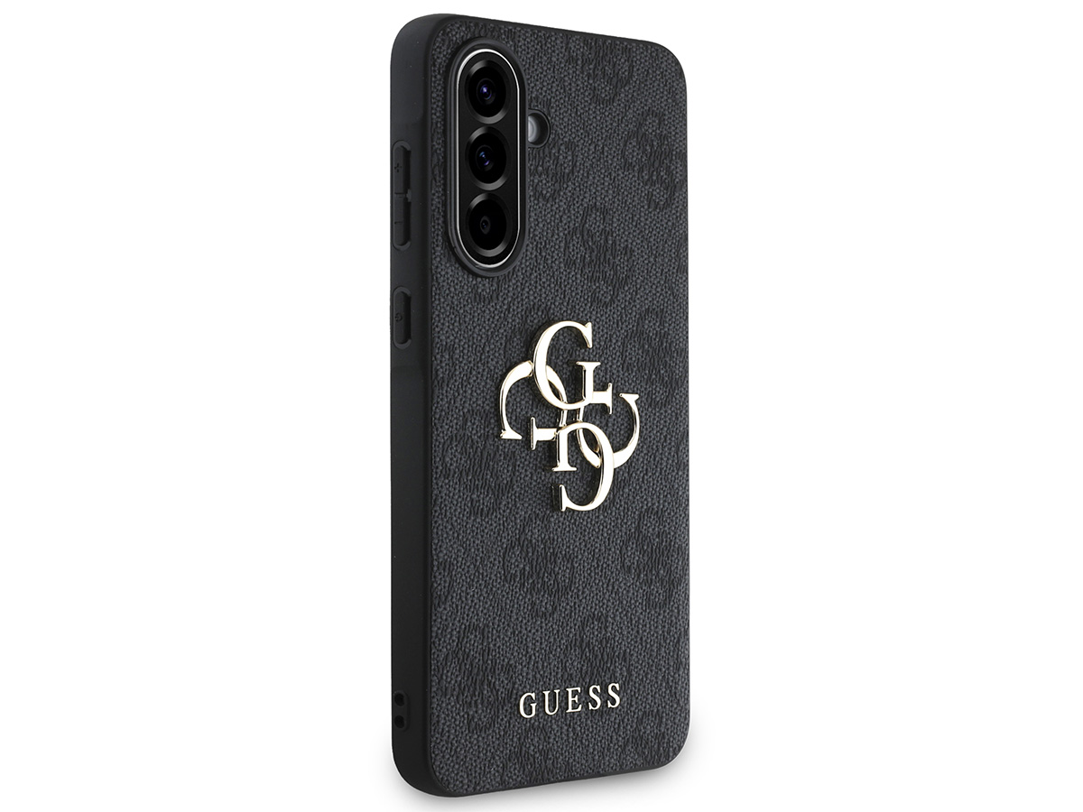 Guess Big 4G Monogram Case Grijs - Samsung Galaxy A56 hoesje
