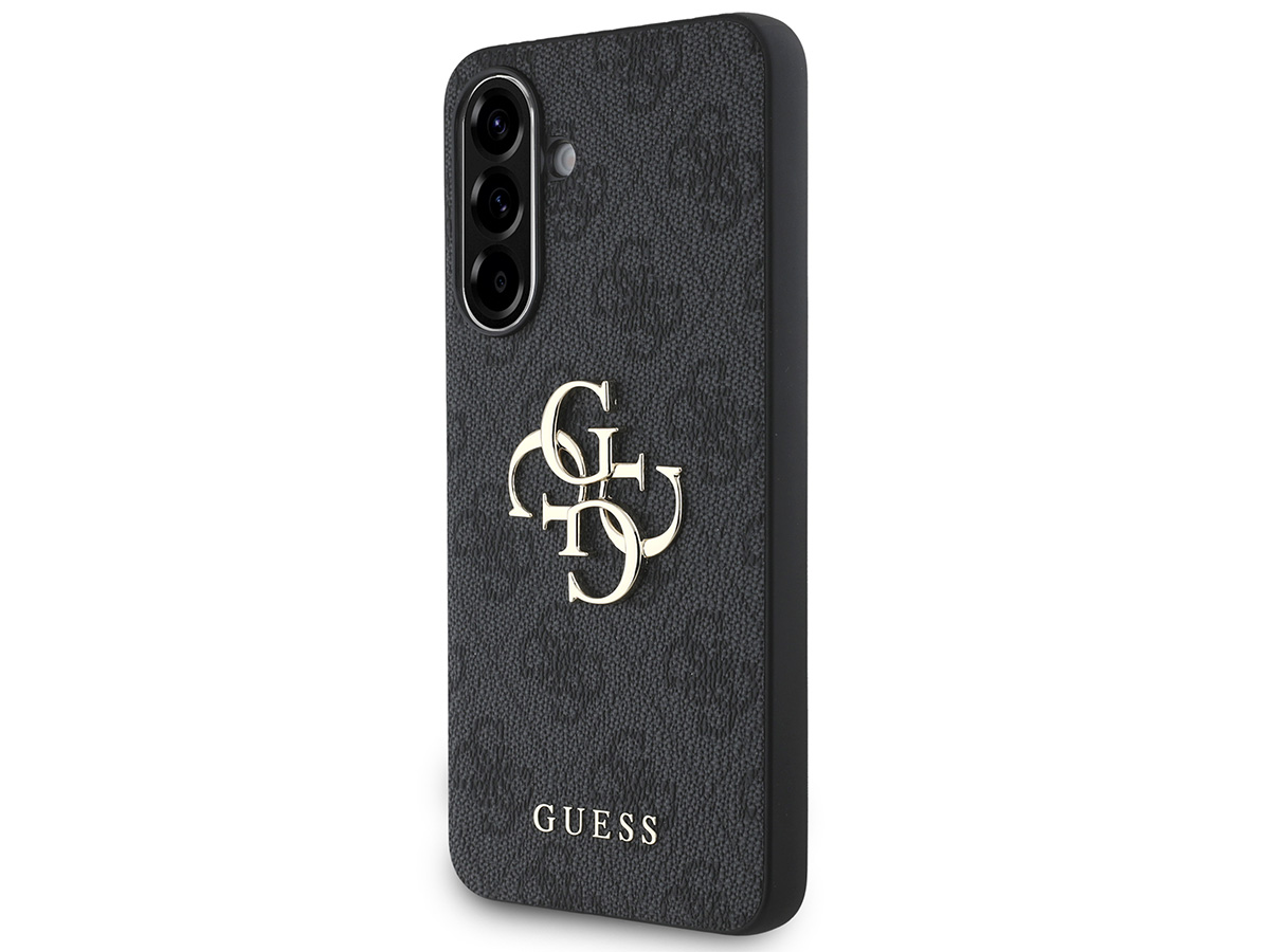Guess Big 4G Monogram Case Grijs - Samsung Galaxy A56 hoesje