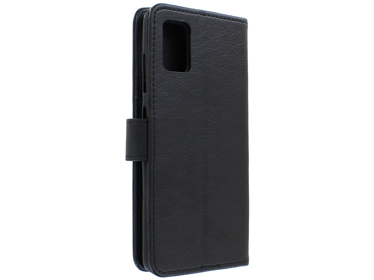 Book Case Deluxe Zwart - Samsung Galaxy A71 hoesje
