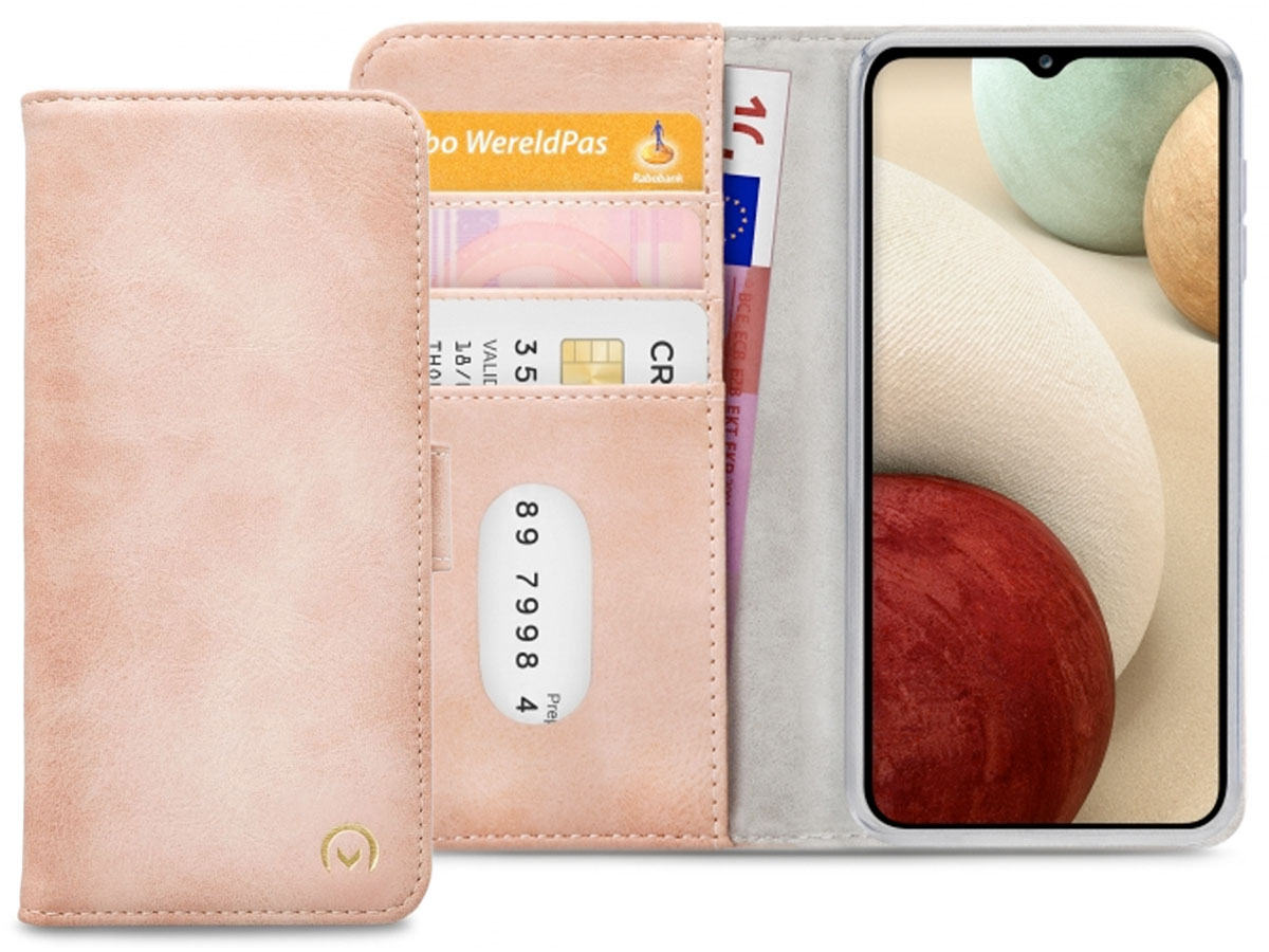 Mobilize Elite Walletbook Roze - Samsung Galaxy M12 hoesje
