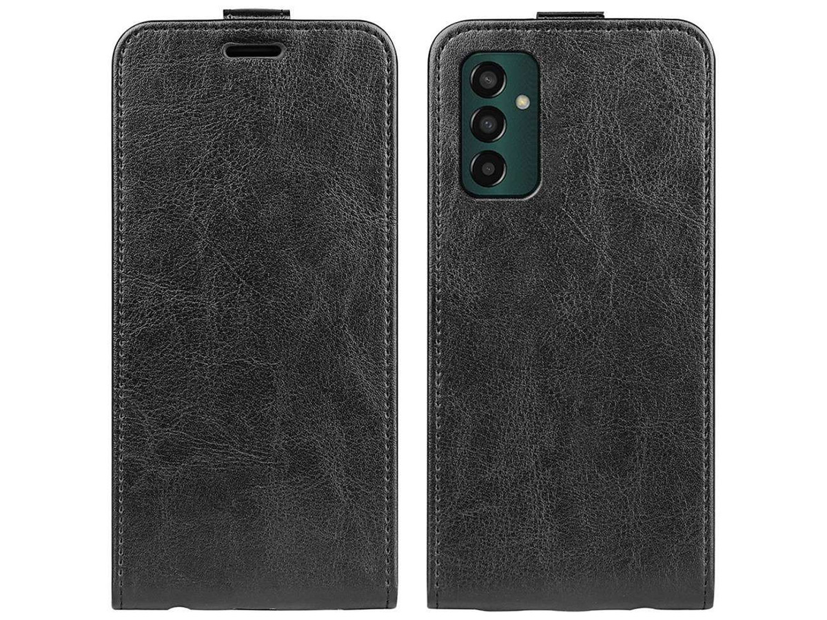 Just in Case Flip Case Zwart - Samsung Galaxy M13 hoesje