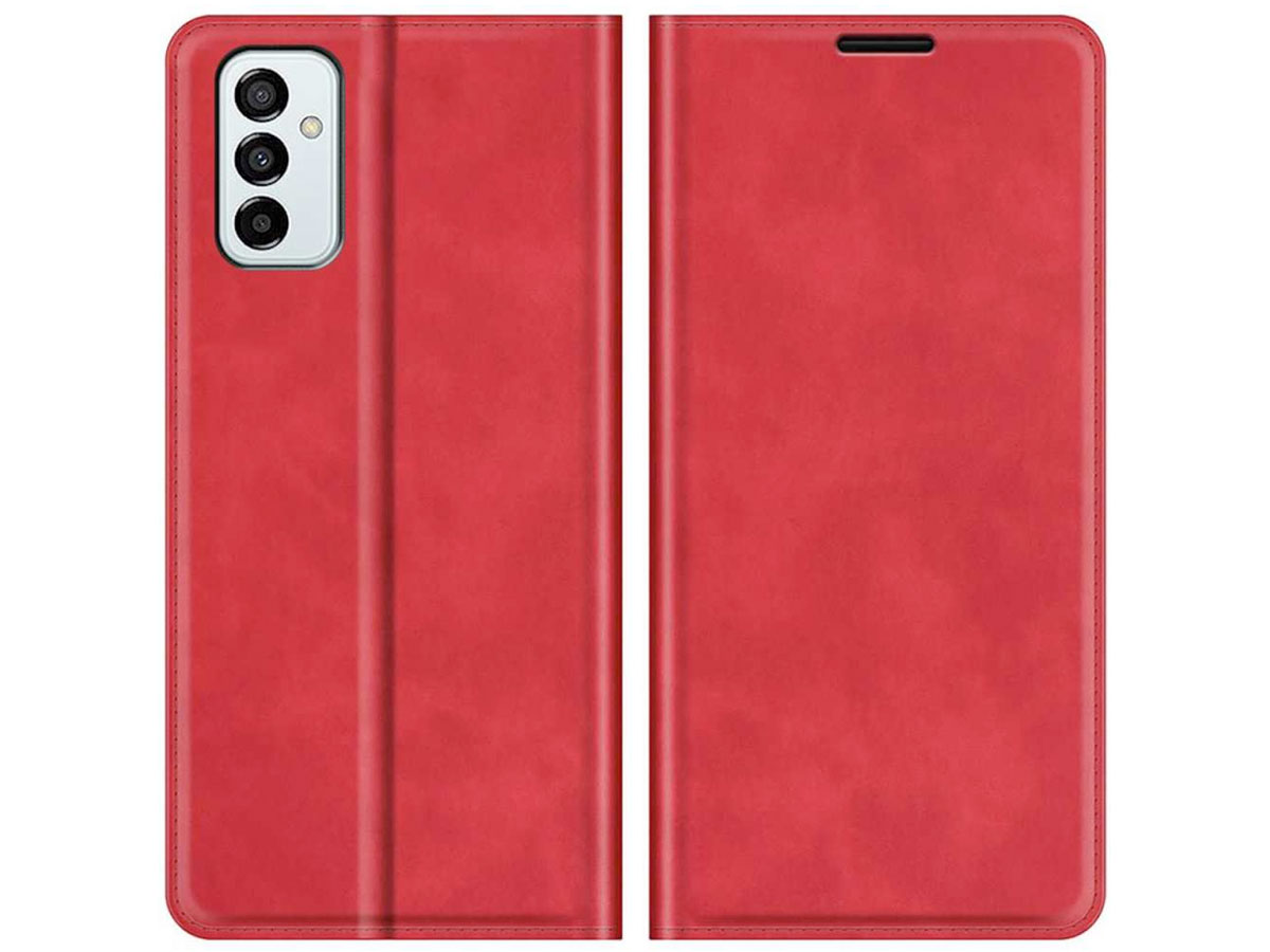 Just in Case Slim Wallet Case Rood - Samsung Galaxy M23 hoesje