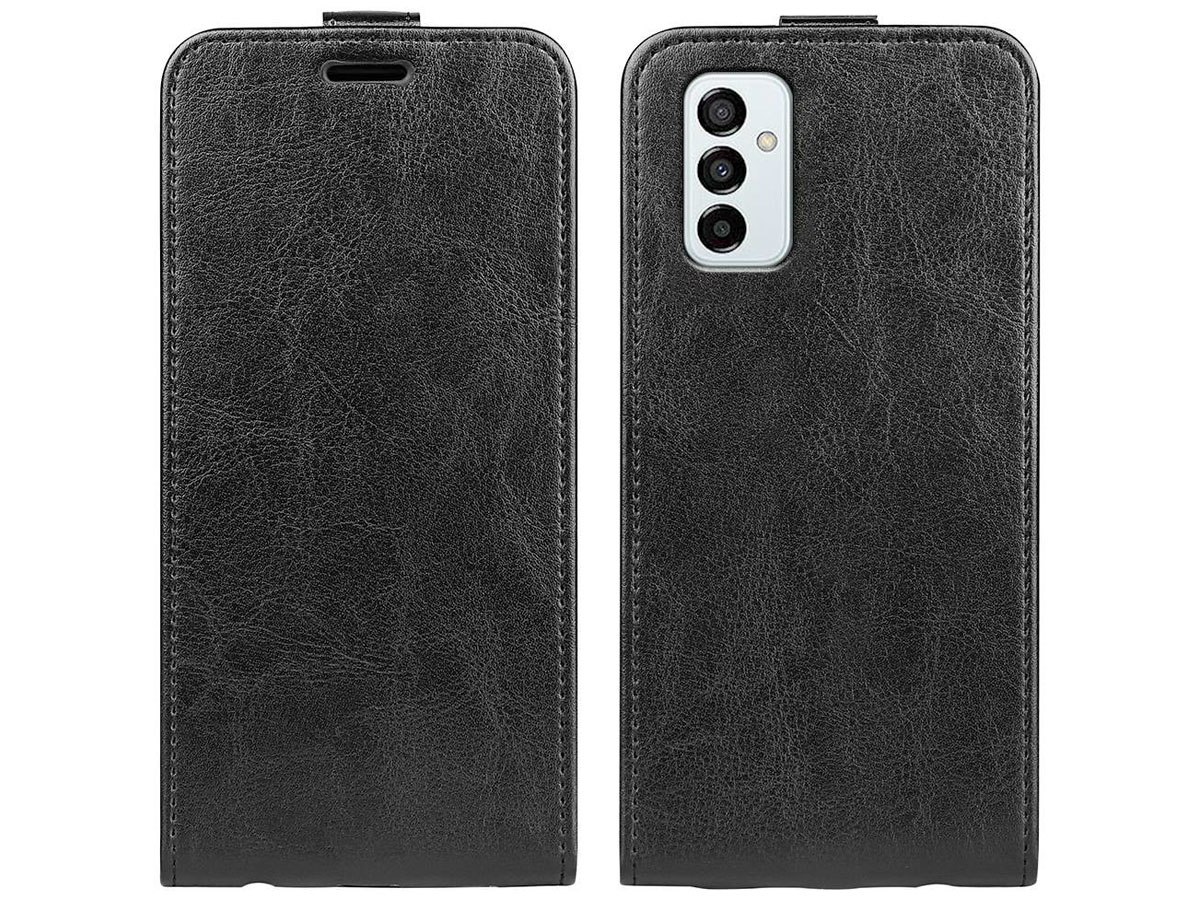 Just in Case Flip Case Zwart - Samsung Galaxy M23 hoesje