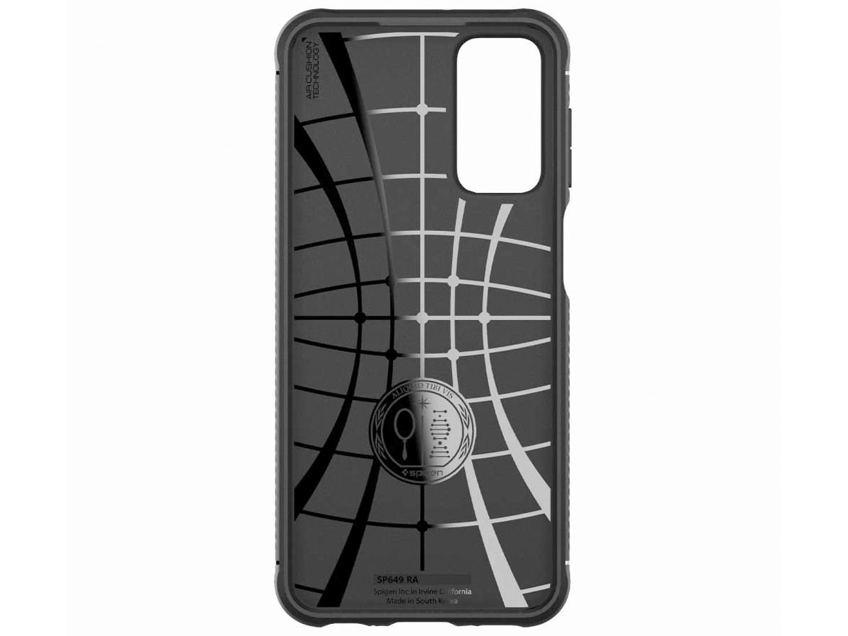 Spigen Rugged Armor Case Zwart - Samsung Galaxy M23 Hoesje