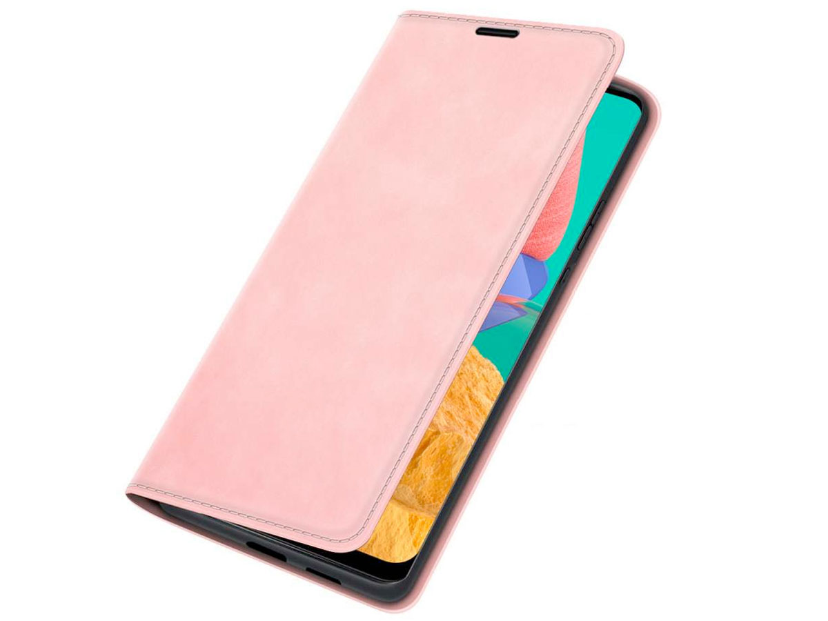 Just in Case Slim Wallet Case Roze - Samsung Galaxy M33 hoesje