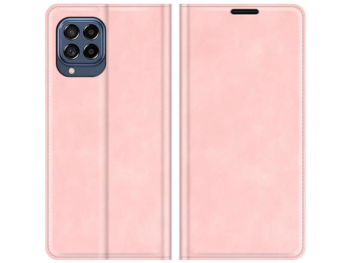 Just in Case Slim Wallet Case Roze - Samsung Galaxy M53 hoesje