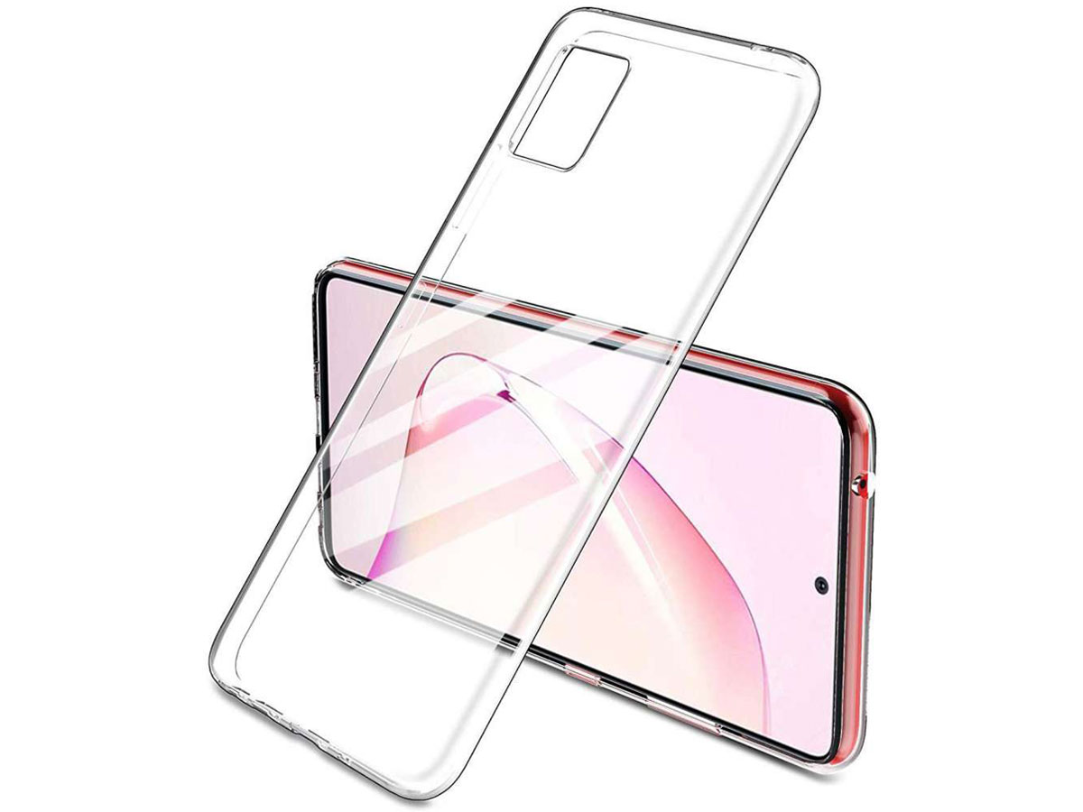 Clear TPU Case - Doorzichtig Samsung Galaxy Note 10 Lite hoesje