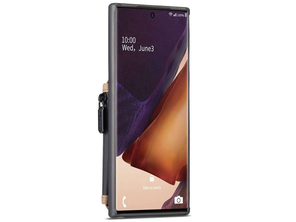 CaseMe Backcase Wallet Tan - Samsung Galaxy Note 20 Ultra hoesje