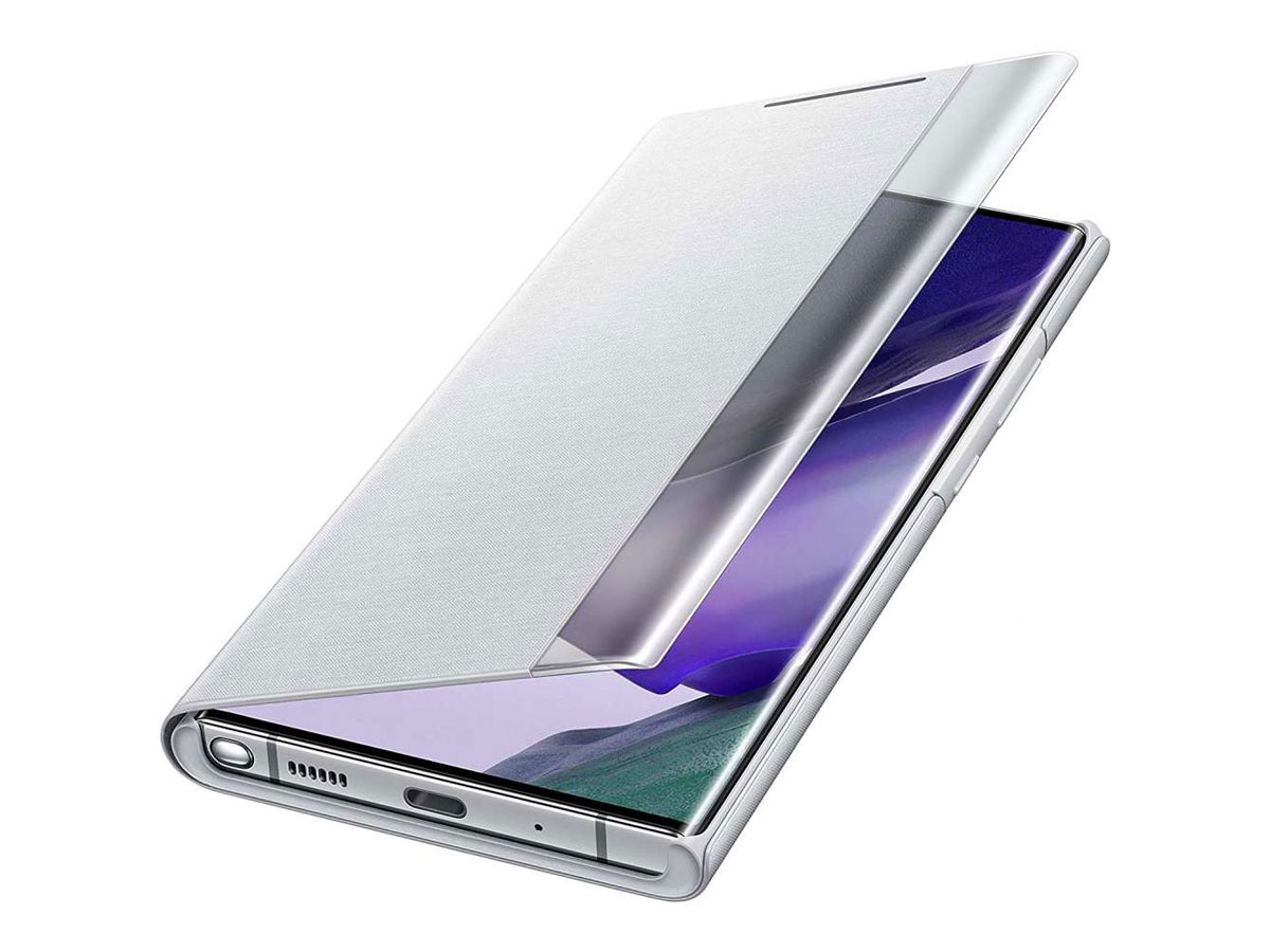 Samsung Galaxy Note 20 Ultra Clear View Cover Zilver (EF-ZN985CS)