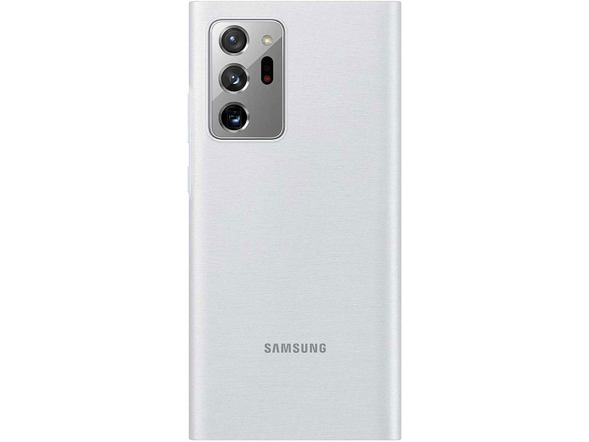 Samsung Galaxy Note 20 Ultra Clear View Cover Zilver (EF-ZN985CS)