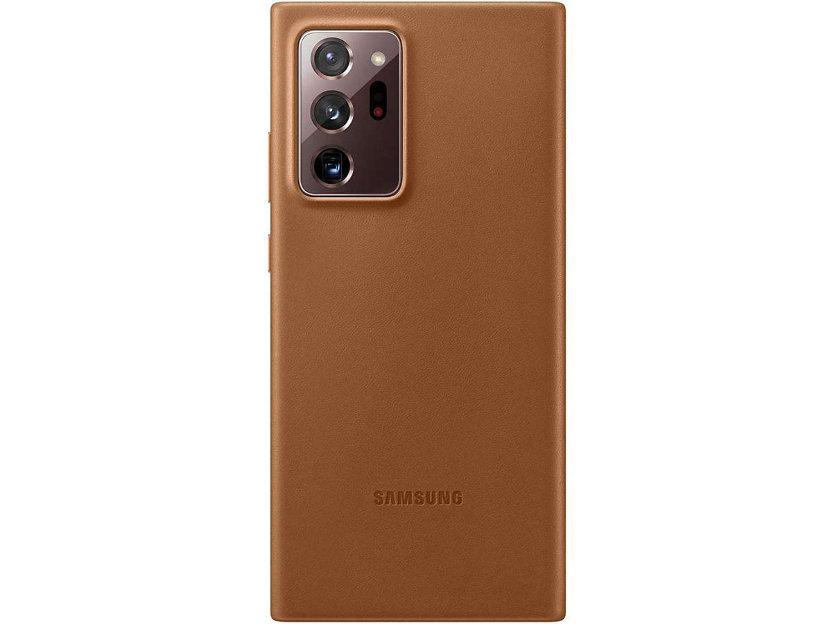 Samsung Galaxy Note 20 Ultra Leather Cover Hoesje Cognac (EF-VN985LA)