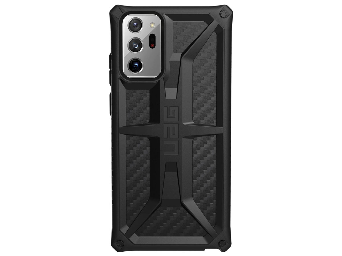 Urban Armor Gear Monarch Carbon - Samsung Galaxy Note 20 Ultra hoesje