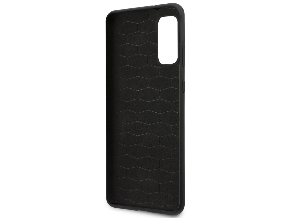 BMW M Sport Silicon Case Zwart - Samsung Galaxy S20 hoesje