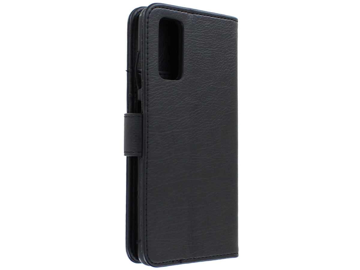 Book Case Deluxe Zwart - Samsung Galaxy S20 hoesje