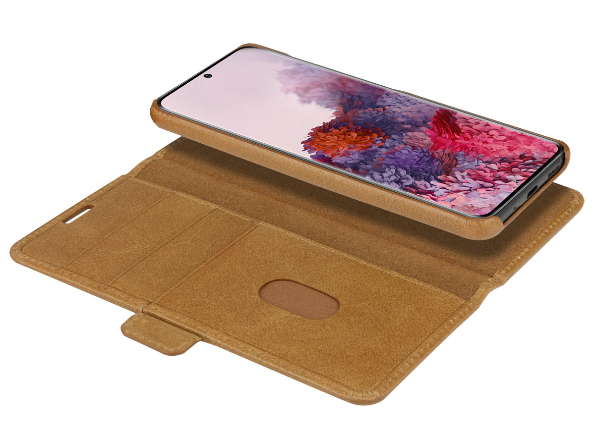 dbramante1928 Lynge 2in1 Case Tan - Samsung Galaxy S20 hoesje