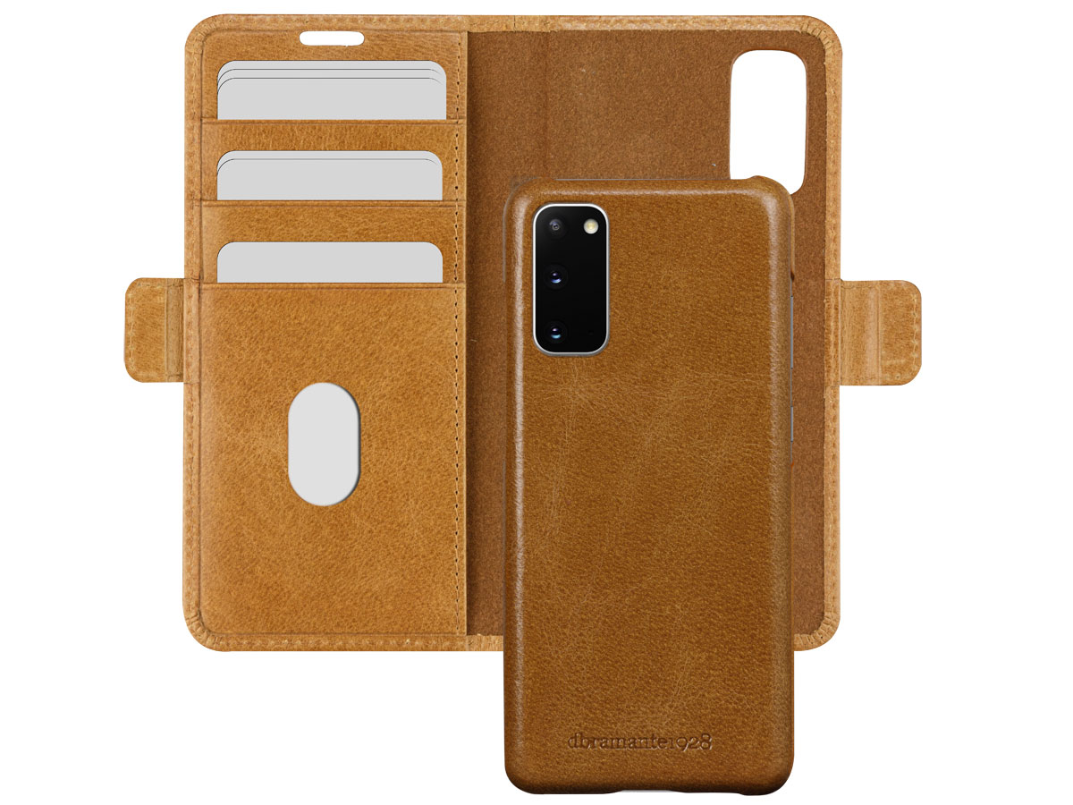 dbramante1928 Lynge 2in1 Case Tan - Samsung Galaxy S20 hoesje