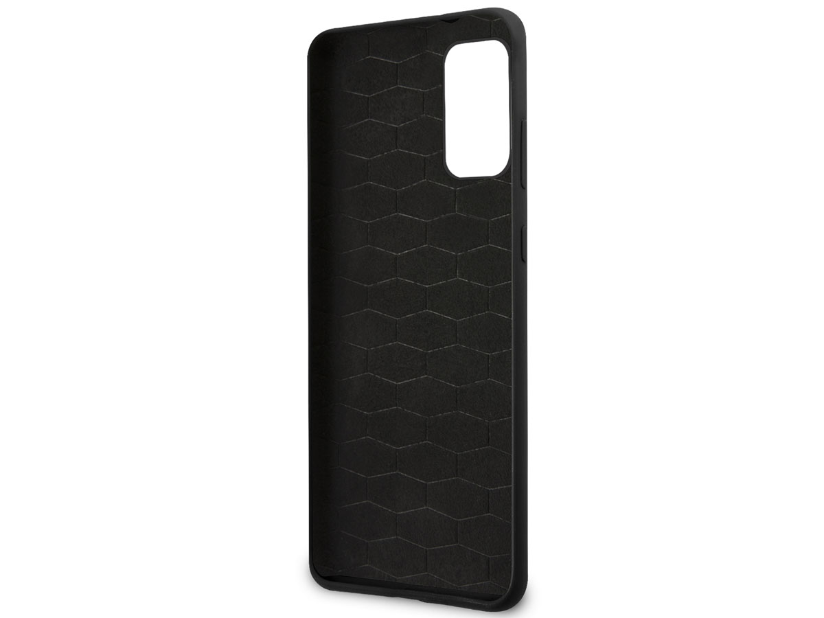 BMW M Sport Silicon Case Zwart - Samsung Galaxy S20+ hoesje