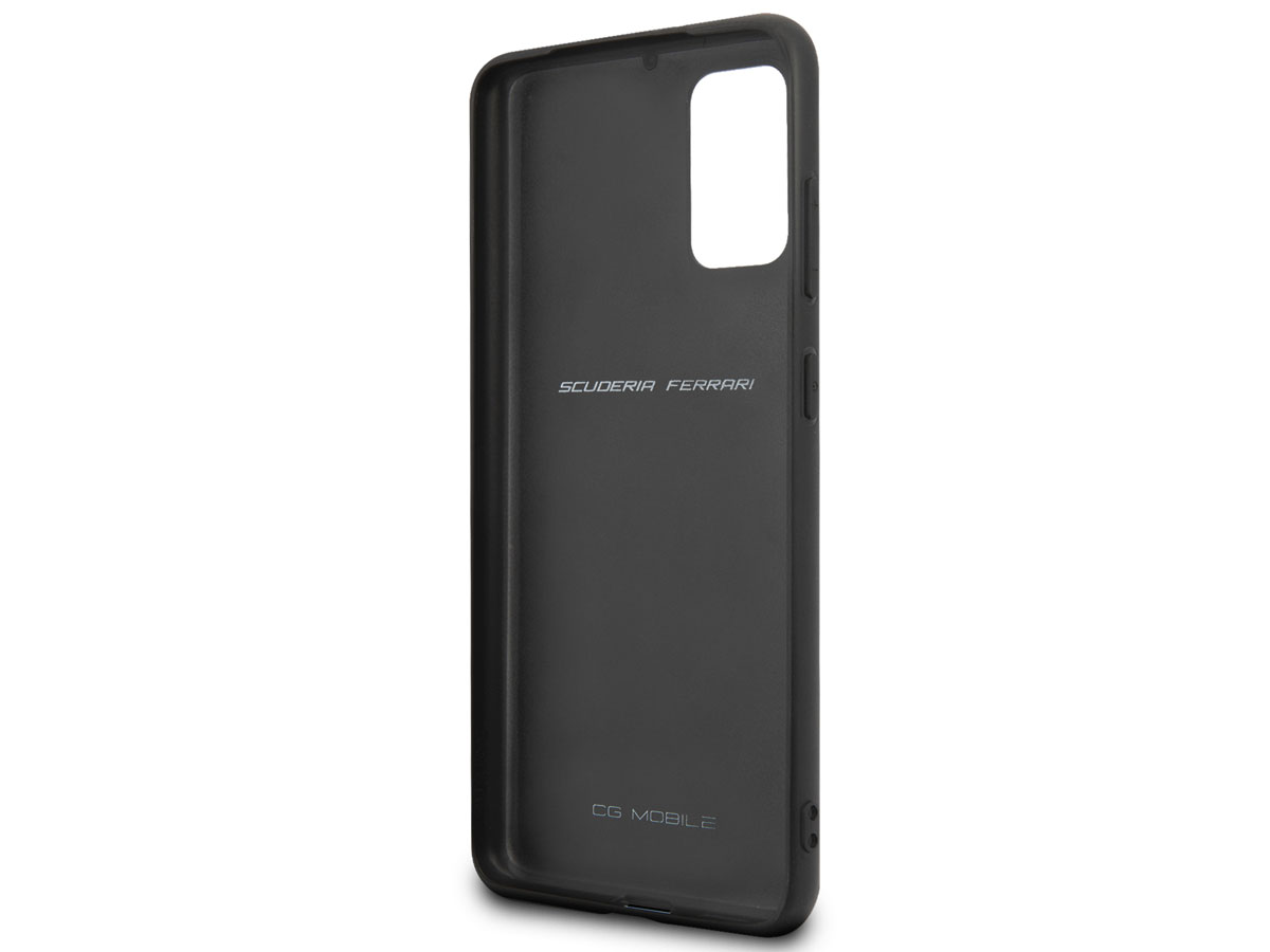Ferrari Quilted Leather Case - Samsung Galaxy S20+ hoesje
